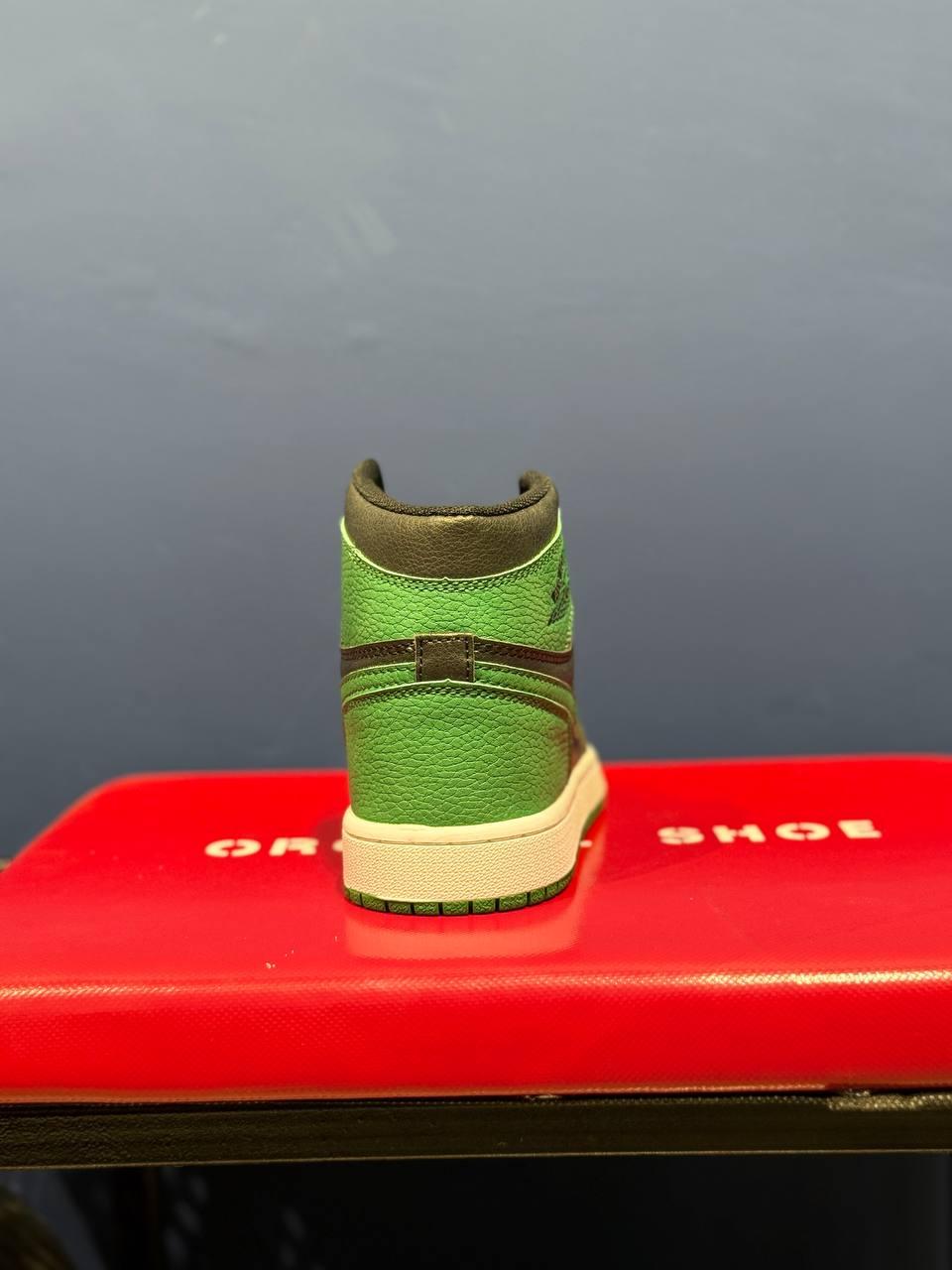 Nike air jordan 1 نایک جردن 1 ساقدار سبز
