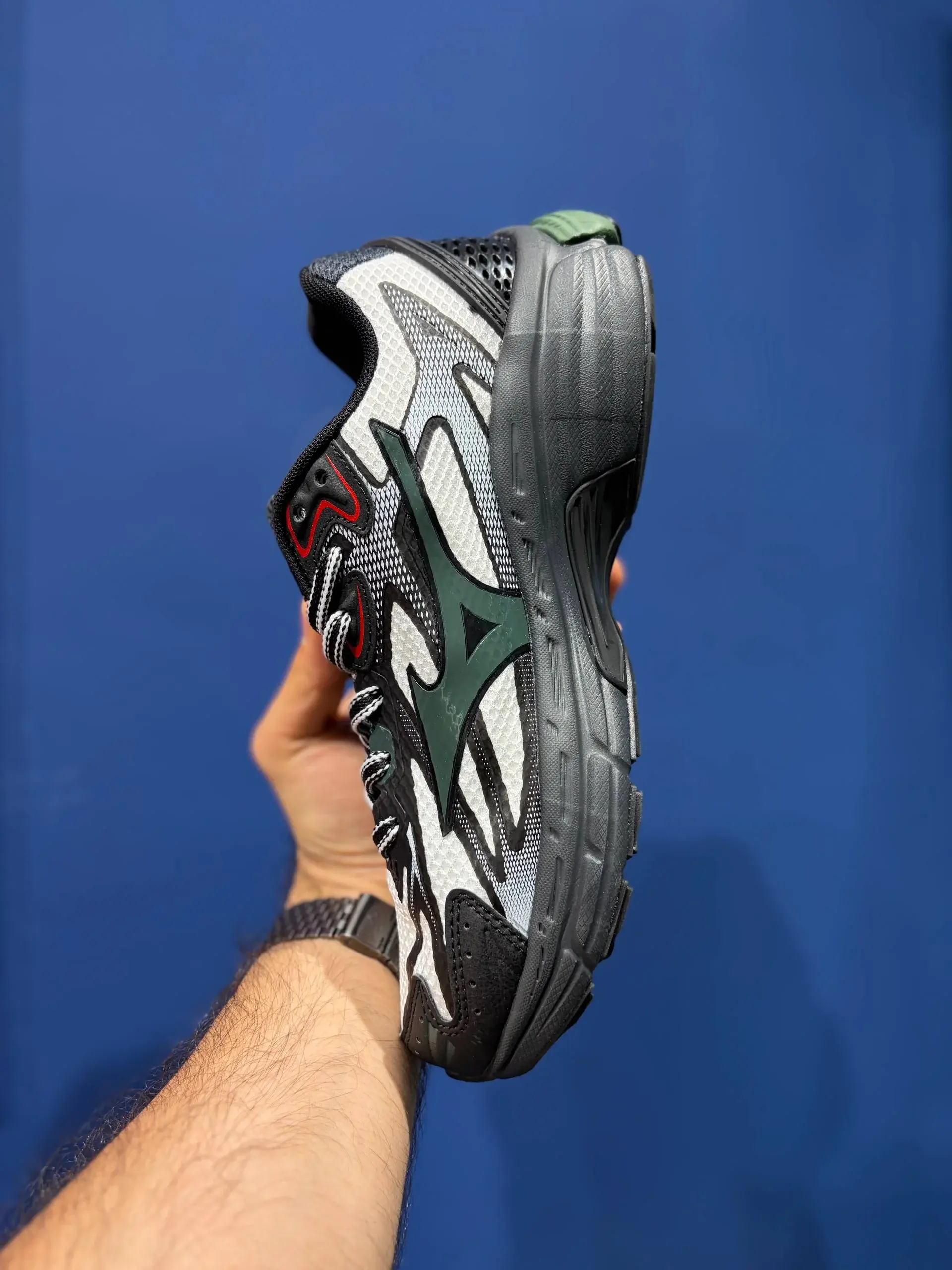 Mizuno halo mix black green میزانو سیاه سبز