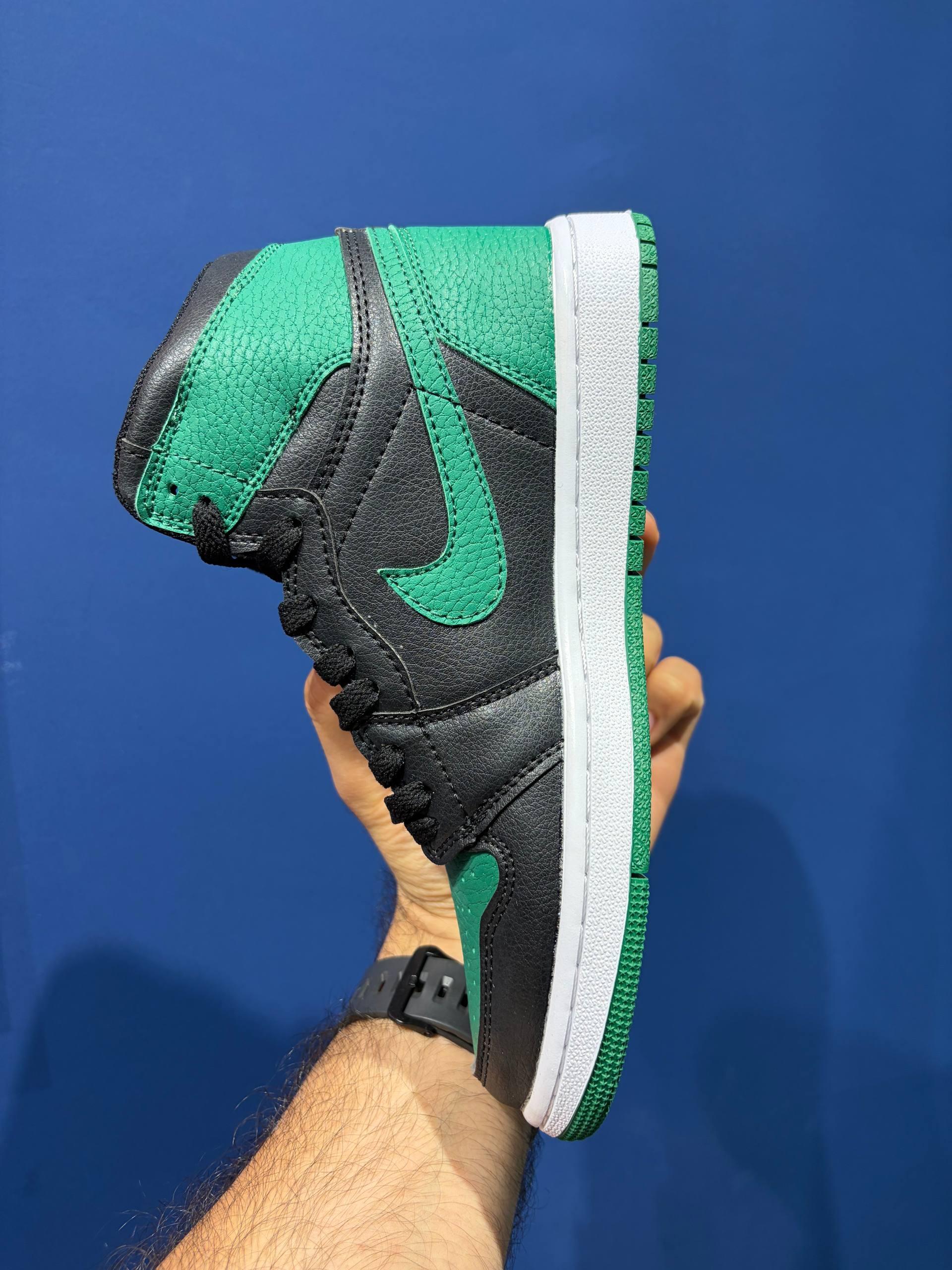 Nike air jordan 1 high pine green نایک ایر جردن 1 ساقدار سبز