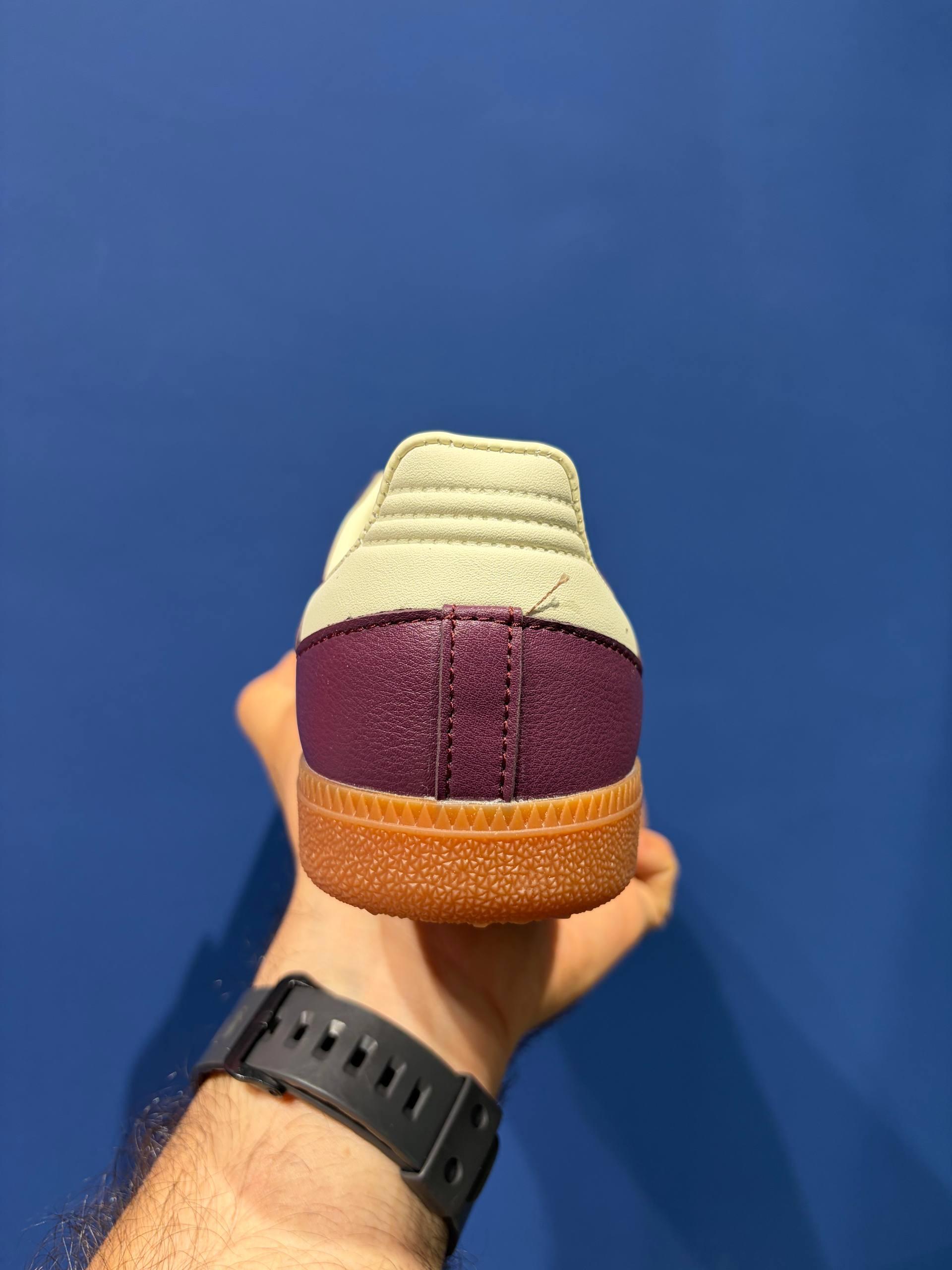 Adidas samba burgundy آدیداس سامبا زرشکی