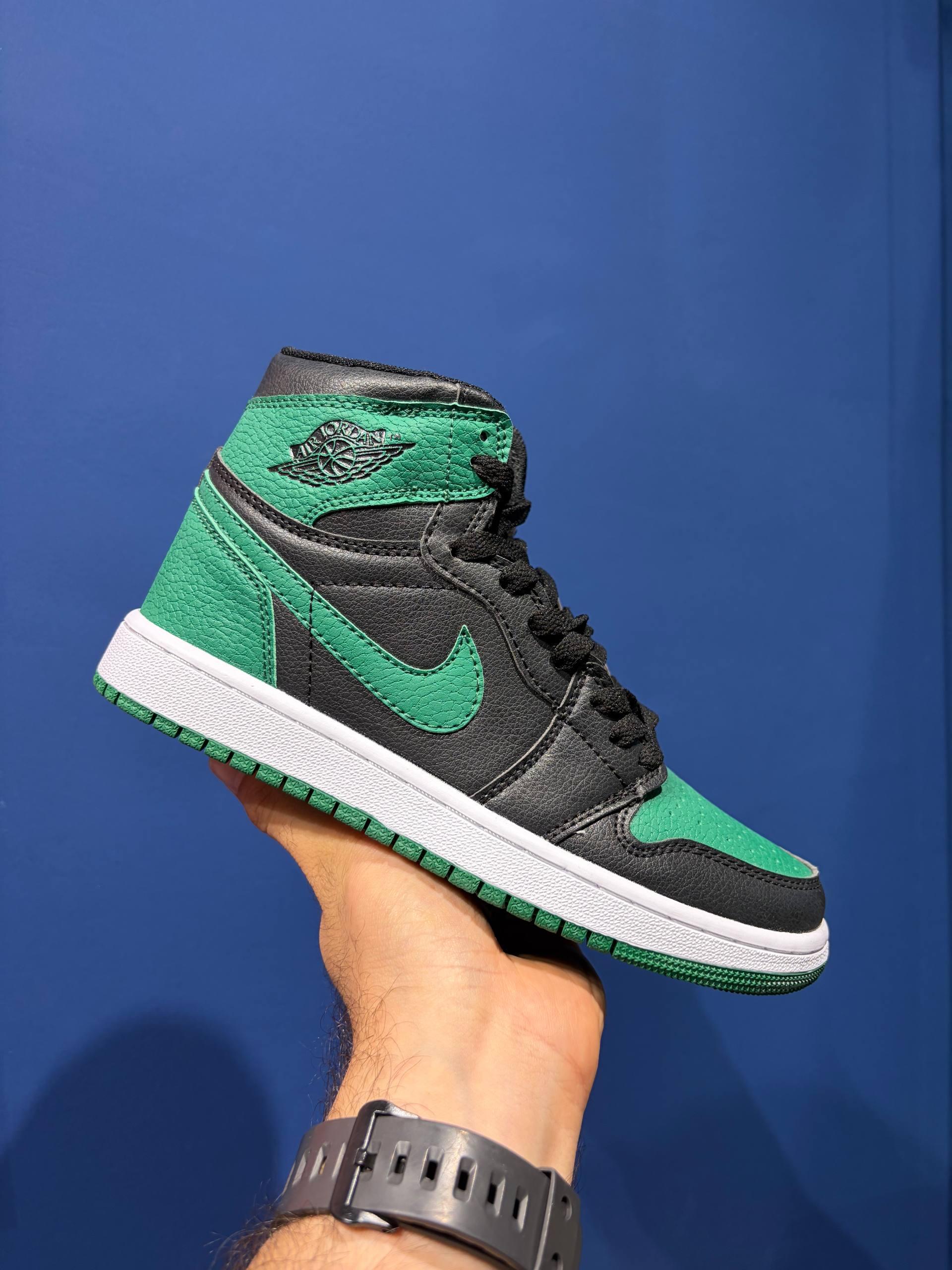 Nike air jordan 1 نایک جردن 1 ساقدار سبز