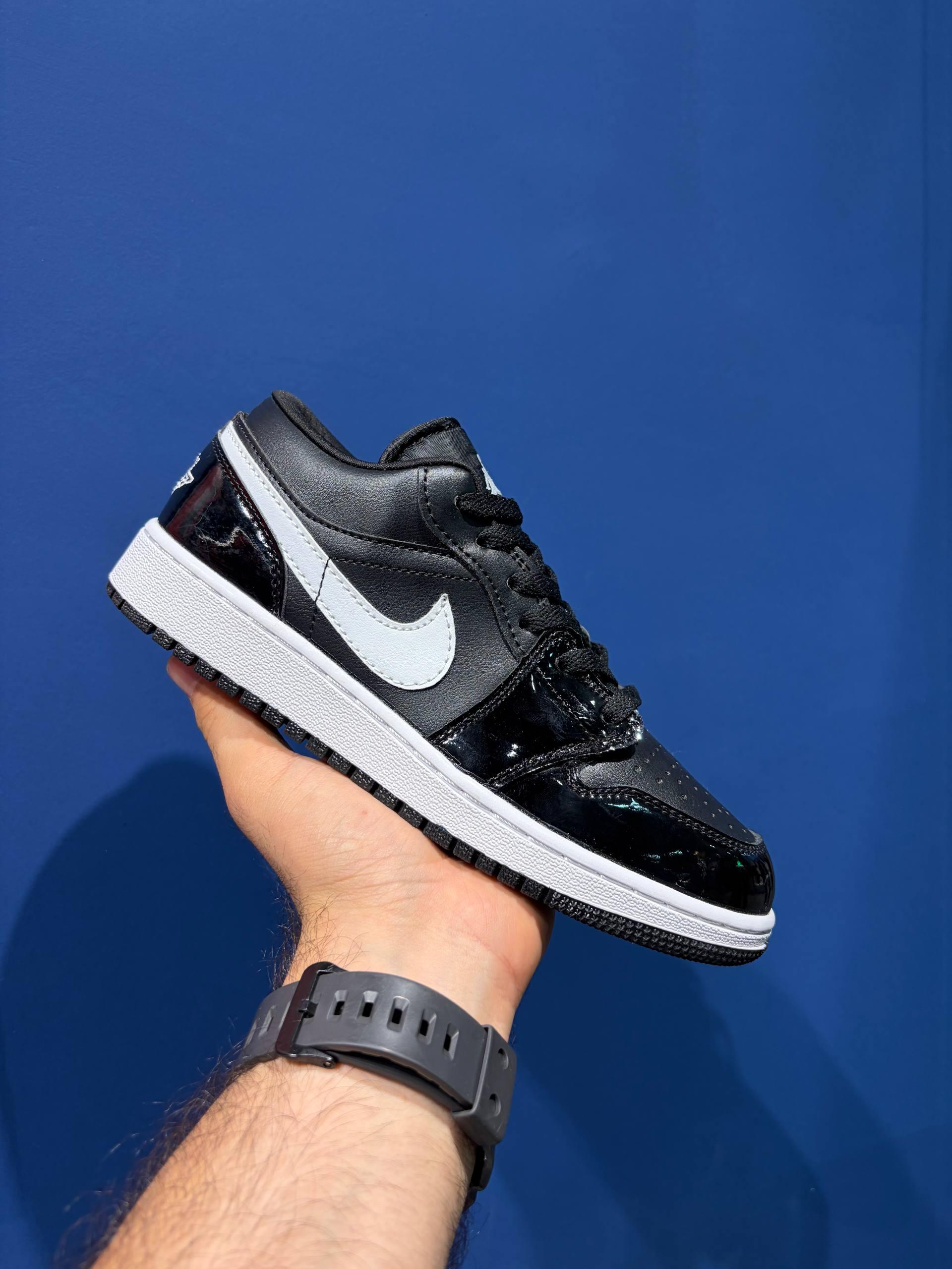 Nike air jordan 1 نایک جردن 1 سیاه ورنی